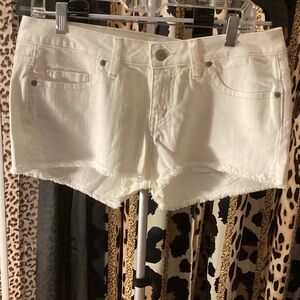 Victoria's Secret Off White Jean Shorts - The London Jean - NWOT